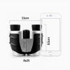 Binoculars 8X25 Portable Telescope FMC Multi-Layer broadband Coating + BAK4 Prism Binocular Focusing 11x5.3x8.5cm Suitable for Concerts competitions Outdoor Activities view 3