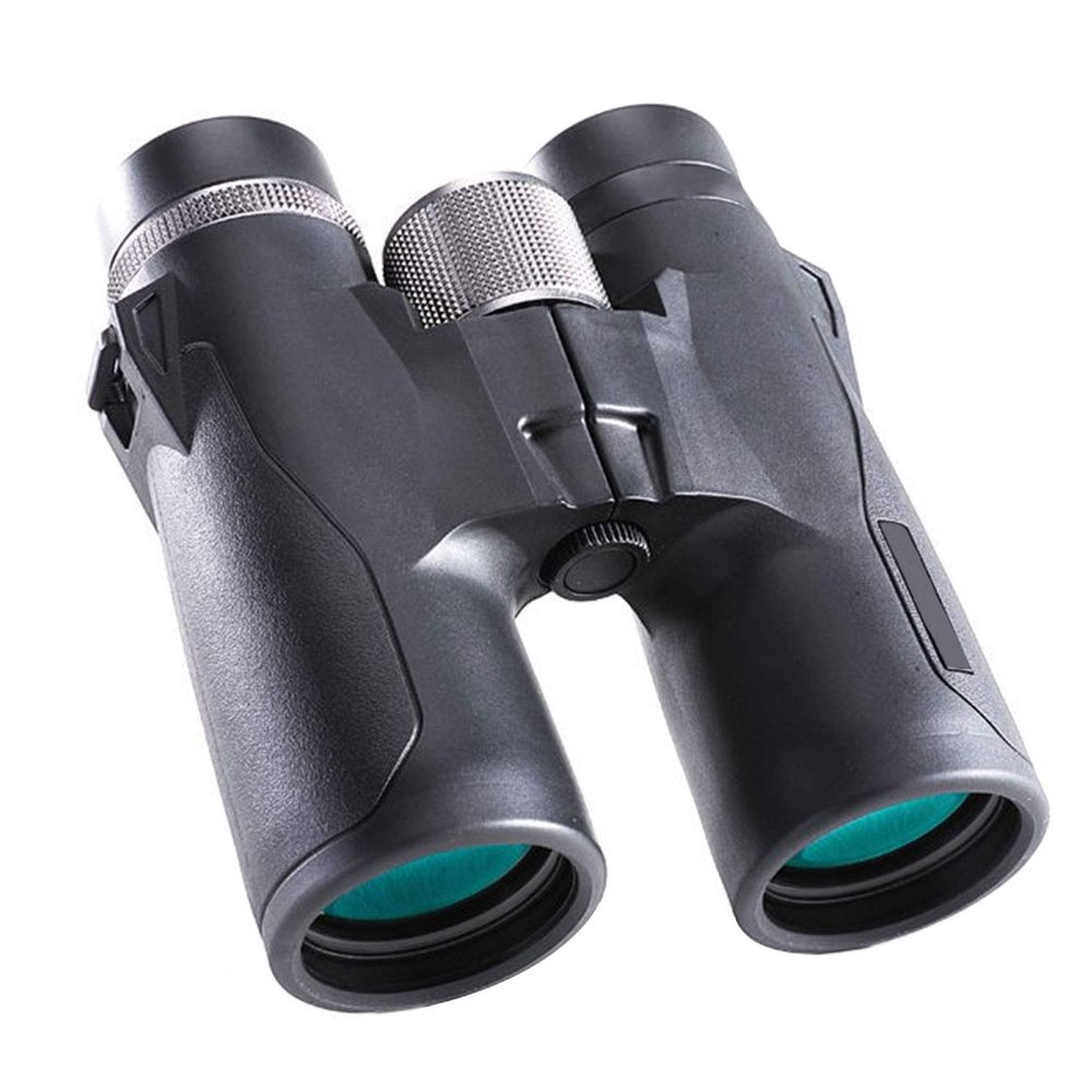 Binoculars 10x42 Children's Astronomical Telescope BAK4 Prism FMC Coating Waterproof 13x5x15.5cm Black Green (Black 10x42)