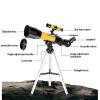 Children's Space Astronomical Telescope 5x20 Observatory Red Dot Finder Full Erect Image Zenith Mirror Rugged Tripod for Outdoor Adventure Astronomy Research Night Vision Lovers view 3