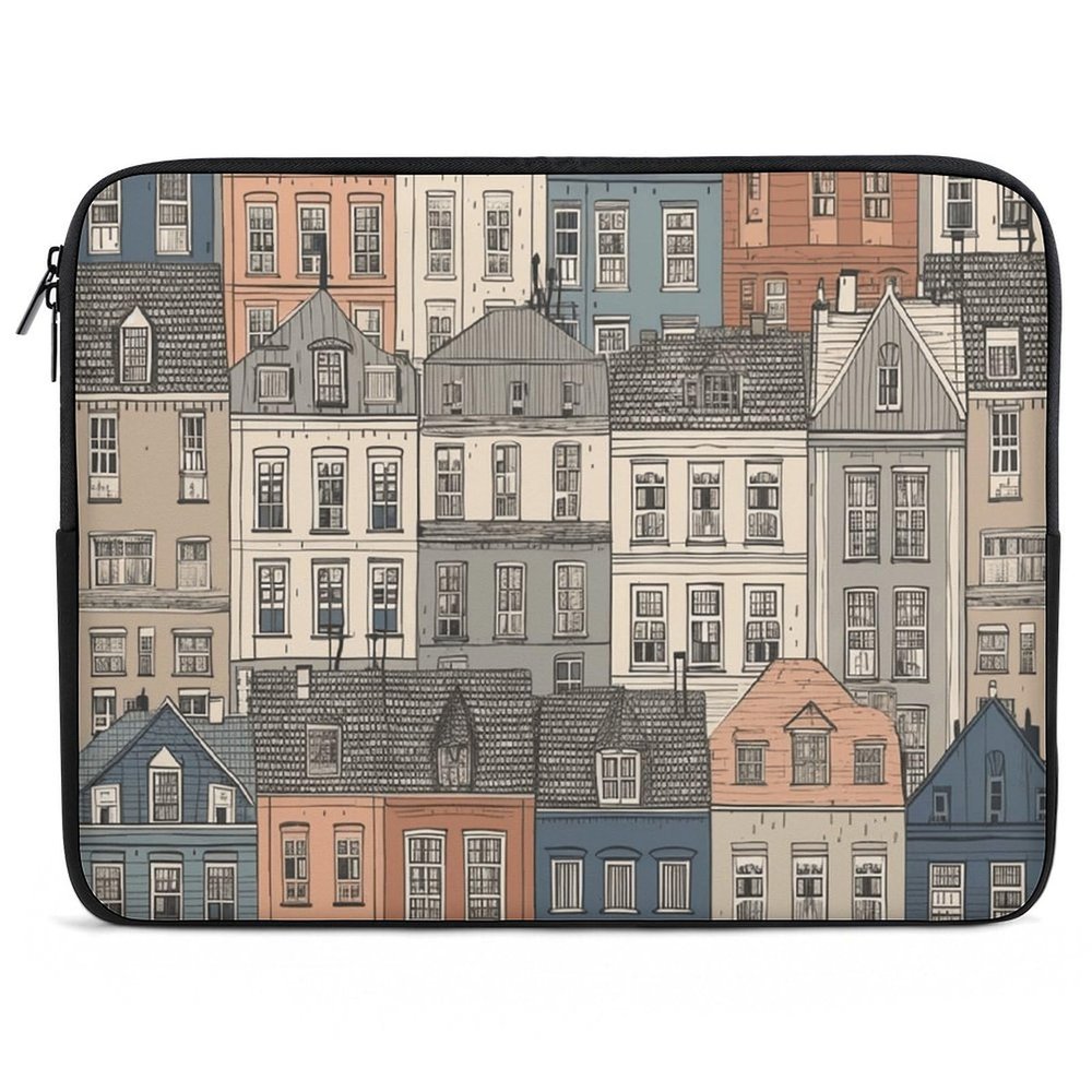 Laptop Case Sleeve 15inch Shockproof Laptop Case Multi-color Gamut Style Laptop Sleeve Carrying Case