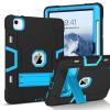 BENTOBEN for iPad Air 11 Inch Case M2 2024, iPad Air 6th Generation Case, 3 Layers Heavy Duty Rugged Shockproof Kickstand Protective Tablet Case Cover for iPad Air 6 11 inch, Black/Blue view 1