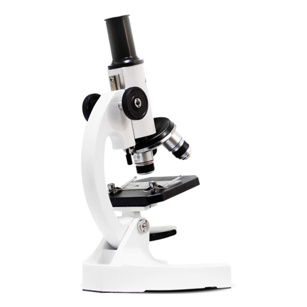 Children's Microscope Biological Microscope Portable Set can be Connected to Mobile Phones Computer use Suitable for 5-15 Years Old Students