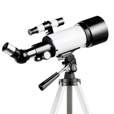adsfvjndjcvdjcnjzsd Telescope 70/400 mm Refracting Telescope with Cell Phone Holder, Nebula Filter, 5X24 Finder, Beginner, Children and Beginners, Unisex
