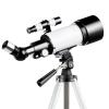 adsfvjndjcvdjcnjzsd Telescope 70/400 mm Refracting Telescope with Cell Phone Holder, Nebula Filter, 5X24 Finder, Beginner, Children and Beginners, Unisex view 1