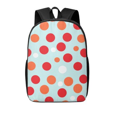 Dwrepo Polka Dot Laptop Backpack for Women Large Computer Bag for Men Computer Backpack 17 Inch Fashion Travel Daypack
