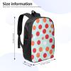 Dwrepo Polka Dot Laptop Backpack for Women Large Computer Bag for Men Computer Backpack 17 Inch Fashion Travel Daypack view 4