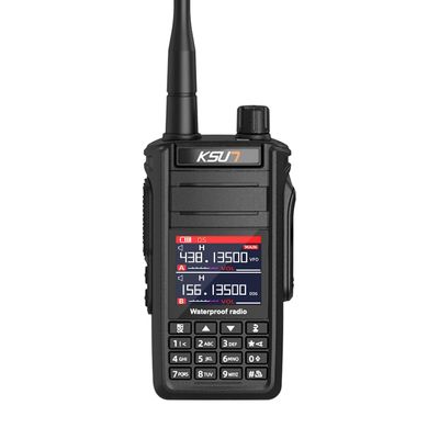 KSUN TFSI Walkie Talkies Outdoor 10km UV65P High Power, Camping Self-Driving Marine Boat Handy Radio Intercom