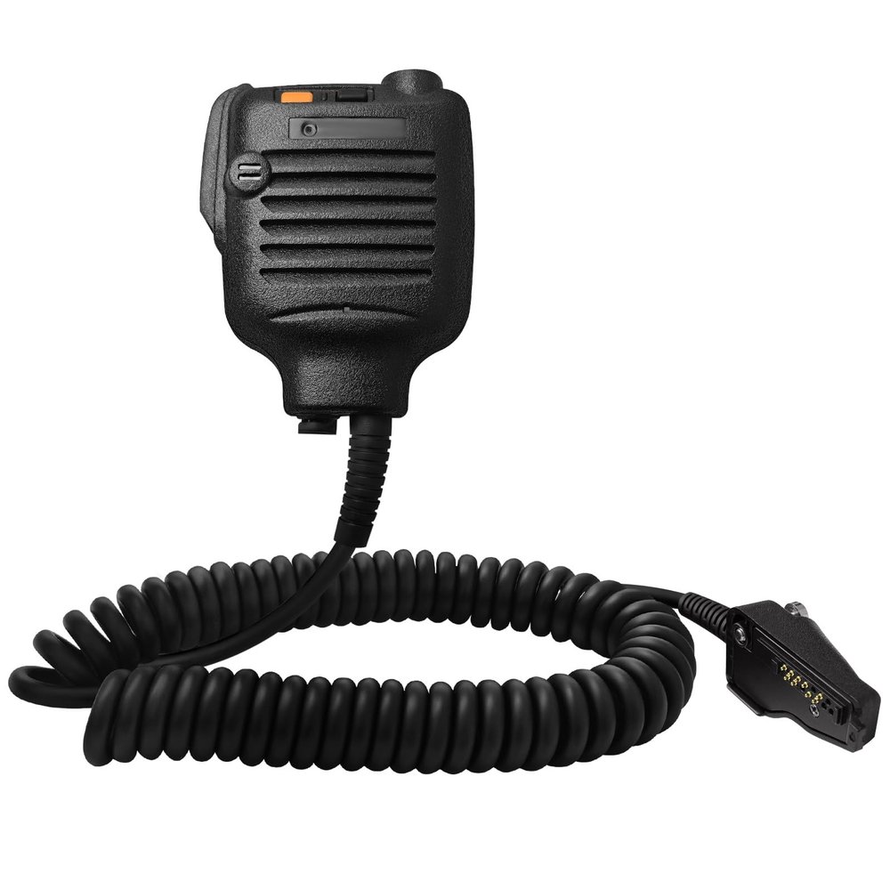 KMC-25 Heavy Duty Handheld Mic KMC-41 Remote Speaker Microphone with 3.5mm Jack for Kenwood NX-200 NX-210 NX-410 NX-411 NX-300 NX-3200 NX-3300 NX-5300 NX-5400 TK-3100 TK-3180