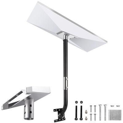 Sactulaz Starlink Gen 3 Mount, Starlink Gen 3 Wall / Roof Mount with Pipe Adapter, Mounting Kits for Star Link Internet Kit Satellite V3 Standard Antenna, 33" J-Pole Antenna Mounts