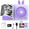 YINOCHE Kids Camera Instant Print, Camera for Kids with Printable Photos, Toddler Camera Toys for Children Ages 3-14, Digital Camera Birthday Gifts for Girls (Purple) view 1