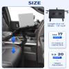 SPIRRELAB Truck Laptop Mount Fit for 2012-2025 Dodge Ram 1500 2500 3500 4500 5500, No-Drill Vehicle Computer Mount for Truck view 3