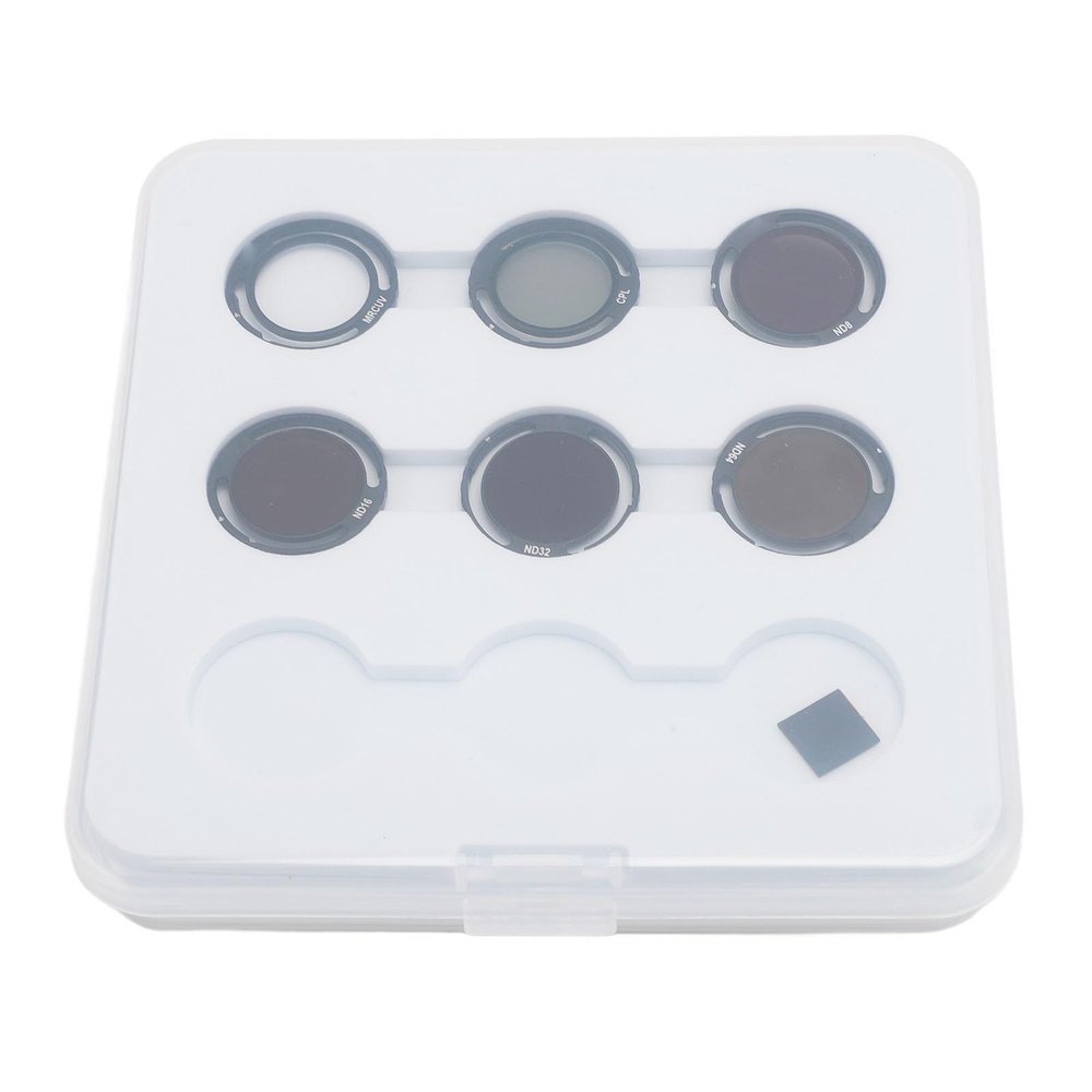 ND32 Filter Drone,6PCS Drone ND Filters Set Aluminum Alloy Optical Glass ND8 ND16 ND32 ND64 CPL Lens Filter for Avata2