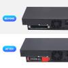 2.5 Inch Hard Drive Bracket, HDD SSD Hard Drive Bracket, Hard Disk Drive Bracket for SCPH 30000 SCPH 50000 Console (Red) view 2