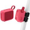 TXEsign Silicone Case for JBL Go 4, Go 4 Protective Cover, Travel Carrying Pouch w Anti-Dust Charging Cover Speaker Mount Strap (Red) view 1