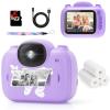 Kids Camera Instant Print, 3.5'' Kids Digital Camera Instant with 1080P HD Photos & Videos, Christmas Birthday Gifts for Girls Boys Age 3-12 (Purple) view 1