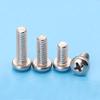 100Pcs M1.2 * 3/4/5/6/8/10mm 304 Stainless Steel Phillips Cross Round head screws PHIL computer mobile phone small screws bolts - (Thread Diameter: M1.2, Length: 3mm) view 3