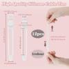 24Pcs Silicone Cable Straps, Reusable Cable Ties Management Organizer, Reusable Cable Ties Wire Organizer, Silicone Cable Ties for Office Home Kitchen School Travel Organization view 2