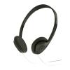 Active Noise Cancelling Headphonnes, Retro Over-Ear Headphonne Portable Style Wired 3.5mm Headphonne Vintage Feelings, Stereo Headphonne Sound for Street Style, Player Home Mobile Phone (Black) view 2