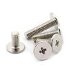 100Pcs M2 Phillips Thin Head Screws Precision Computer Screw Bolts Nickel Plating 2mm-12mm Length - (Dimensions: M2x5mmx4mm) view 1