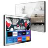 Leotachi 32 inch IP66 Waterproof Android 13 Smart Mirror TV for Bathroom and Bedroom - 4K UHD, Digital Mirror Built-in Voice Assistant, ATSC Tuner, Bluetooth, WiFi, HDMI view 1