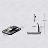 LLLSSS Universal Adjustable Max Tablet Foldable Metal Holder Desk Stand(Pearl White) view 2