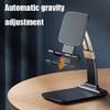 LLLSSS Universal Adjustable Max Tablet Foldable Metal Holder Desk Stand(Pearl White) view 3