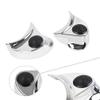 Three T Lirun 1pair Speaker Pods Tweeter Spacer ABS Chrome Motorbike for Harley Batwing Fairings 14-23 Street Glide FLHX, FLHXS, Electra Glide FLHTCU, FLHTCUL view 4