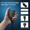 10 Pack PMMN4025A PMMN4025 PMMN4024 Remote Speaker Mic APX6000 Shoulder Microphone for Motorola APX4000 APX6500 APX7000 APX8000 XPR6350 XPR6550 XPR7350 XPR7550-3.5mm Audio Jack view 3