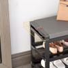 RENEESME Shoe Rack Simple Shoe Rack for Home Entrance, Dormitory Storage, Space Saving, Shoe Cabinet Shoe Organizer Rack(A) view 4