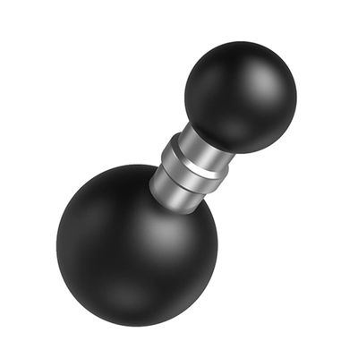 NovelGoal Aluminum Expansion Ball Head 25mm to 15mm/17mm Dual Ball Head Expansion for Connecting Motorcycle, Cell Phone Holder, Photography Accessories (25mm to 15mm)