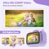 Kids Camera Instant Print Cameras That Print Photos, Black and White Instants Digital Camera for Toddler Pictures Printing 3.5IN Screen, Portable Toy Cameras Print Picture 3 12 Year Girls view 4