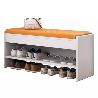 RENEESME Shoe Rack Shoe Rack at Home Door Simple Shoe Changing Stool Storage Multi-Layer Shoe Cabinet Foldable and Seatable Large Capacity and Strong Shoe Organizer Rack