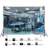 10x6.5ft Hospital Backdrop Operating Room Photography Background Doctor Surgery Bed Medical Equipment Decorations Doctor Nurse Party Portraits Supplies Photo Booth Props view 2
