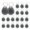 HSOKEW 125KHz RFID Key Fob, 26 bit Keyfob Proximity Fob Compatible with Prox Key ISO-Prox 1346 1386 1326 H10301 Readable, Reproducible Rewritable Hid Card for Card Reader, 98/99 Site Code, 100Pc view 1