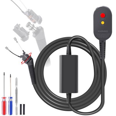 2-in-1 Charger Cable Compatible with Dyson Hair Dryer Airwrap Styler