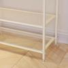 RENEESME Shoe Rack Modern Metal Shoe Rack, 3/4/5/7 Tiers Tall Shoe Shelf Storage, Vertical Shoe Rack Organizer for Entryway, Bedroom, Cloakroom Shoe Organizer Rack(White,50 * 27 * 90cm(4-Layers)) view 4