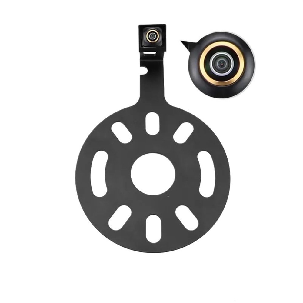 YYPECFZ 170 AHD 1080P Vehicle Rear View Camera Compatible With Jeep Wrangler Spare Tire Installation 2007-2018 Car Reverse Parking Camera(GD-CVBS480P-135deg)