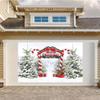 10x8ft Merry Christmas Photography Backgrounds Winter Candy Cane Christmas Tree Forest Snowy Christmas Holiday Party Kids Portraits Kids Studio Photos view 3