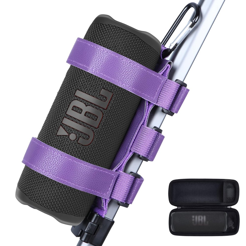 Lebakort Protable Speaker Mount + Case for JBL Flip 7 6 5 4 Speaker