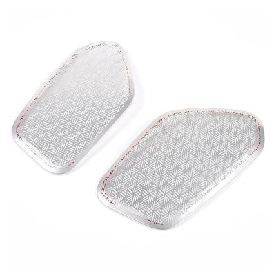 VNFEJEJR Fit for BMW 5 Series G60 2024 Car Door Speaker Cover Trim Decoration Stickers Interior Accessories Stainless Steel Door Audio Speaker Cover