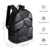 NWTRK Black Stone Backpack Laptop Backpack Lightweight Casual Daypack Hiking Travel Backpack for Men Women view 2