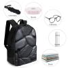 NWTRK Black Stone Backpack Laptop Backpack Lightweight Casual Daypack Hiking Travel Backpack for Men Women view 4