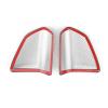 VNFEJEJR 1 Pair Car Styling Door Stereo Speaker Tweeter Covers Stickers Trim X5 X6 F15 F16 2014-2018 Door Audio Speaker Cover view 4