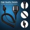 5 Pack PMMN4051 PMMN4051B Windporting Remote Speaker Microphone,Shoulder Mic with 3.5mm Audio Jack Compatible for XTS1500 XTS2500 XTS3000 XTS 5000 HT1000 MTX1000 T1500 HT1000 MTX1000 view 2