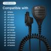 5 Pack PMMN4051 PMMN4051B Windporting Remote Speaker Microphone,Shoulder Mic with 3.5mm Audio Jack Compatible for XTS1500 XTS2500 XTS3000 XTS 5000 HT1000 MTX1000 T1500 HT1000 MTX1000 view 4