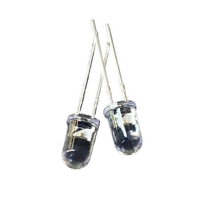 100pcs /lot Transparent Round 5mm super bright water clear Green Red white Yellow Blue Light LED bulbs emitting diode F5(100pcs Yellow)
