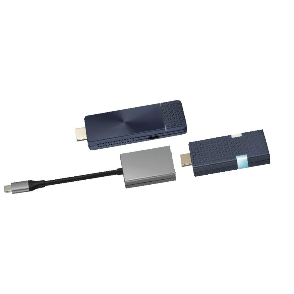 CastGo QuattroPod Lite II, Wireless Display, 5G Wireless HDMI Extender and Receiver, 4K@30Hz, Support AirPlay, Miracast, Chromecast, Transmitter and Receiver