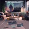 CastGo QuattroPod Lite II, Wireless Display, 5G Wireless HDMI Extender and Receiver, 4K@30Hz, Support AirPlay, Miracast, Chromecast, Transmitter and Receiver view 4