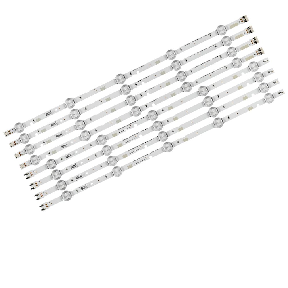 AGJPXFR LED Strip(8) Fit for Samsung UE49J5300AU UN50J5300 BN96-38525A 37774A 37775A 2015 SVS50 FHD FCOM R5 L5 LH49DCJPLGC/EN UN49J5000AFXZA
