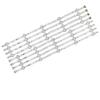 AGJPXFR LED Strip(8) Fit for Samsung UE49J5300AU UN50J5300 BN96-38525A 37774A 37775A 2015 SVS50 FHD FCOM R5 L5 LH49DCJPLGC/EN UN49J5000AFXZA view 1
